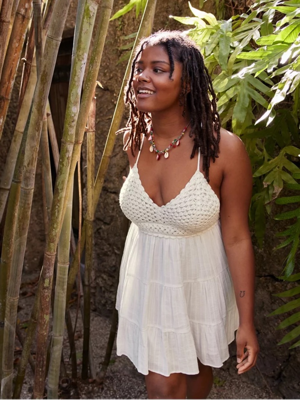 Aerie Textured Mini Sundress - Picture 6 of 16